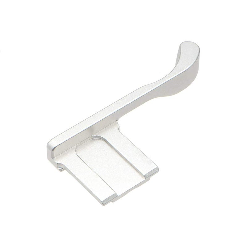 HITHUT Aluminum Alloy Hot Shoe Thumb Grip for Fujifilm X100F X100T X100V X100S Camera Accessories Silver - Image 2